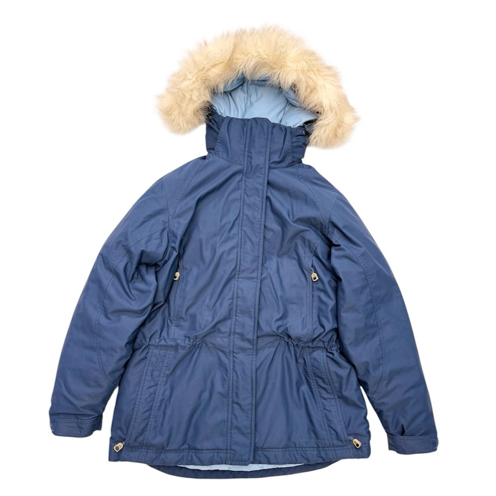 L.L.Bean Woman’s Gore-Tex Baxter State Parka Small Regular Blue Winter Jacket